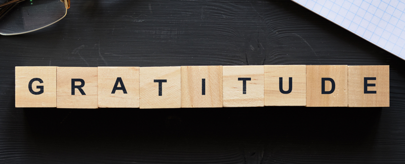 Developing an Attitude for Gratitude